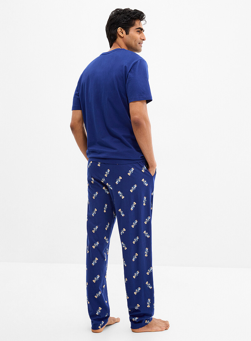 Polo Ralph Lauren: L'ensemble pyjama ourson matinal Gris pour homme