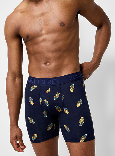Le boxeur long ourson 6 po Coton et modal