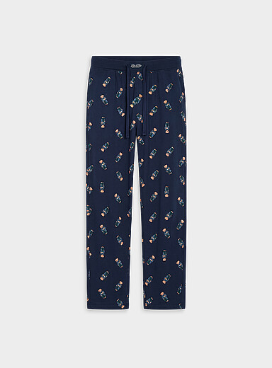 Polo Ralph Lauren: Le pantalon pyjama ourson douillet Bleu &agrave; motifs pour homme