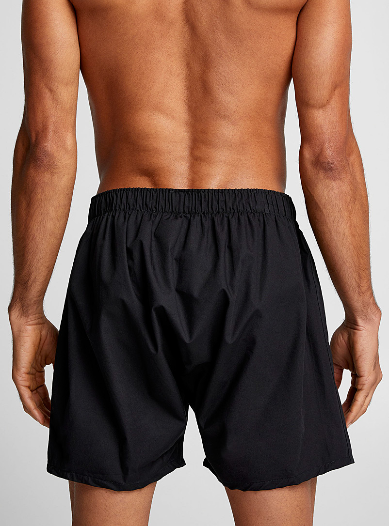 Embroidered logo poplin boxer Cotton product image 3