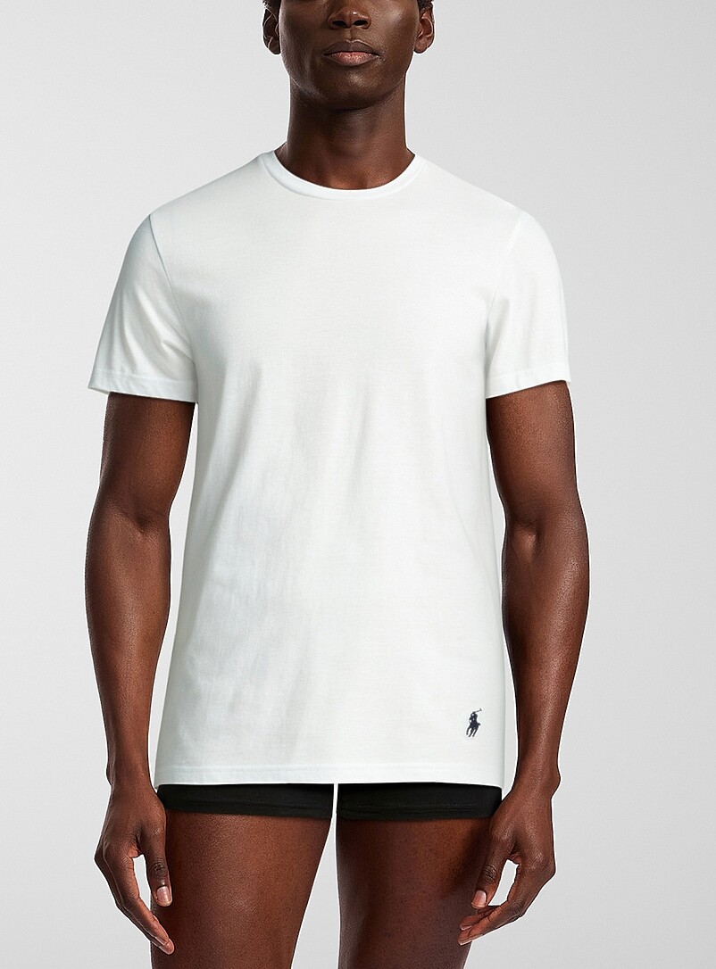 Pure Cotton Crew-Neck Undershirt