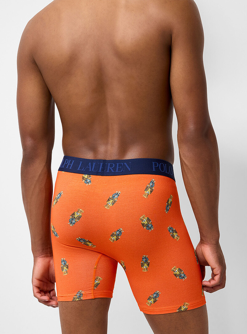 6" teddy bear boxer brief Cotton and modal product image 2