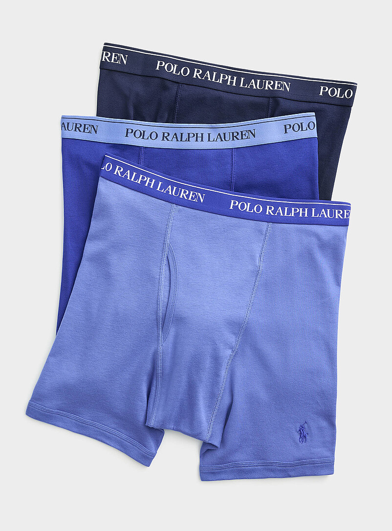 5" embroidered logo boxer briefs Cotton 3-pack product image (primary)