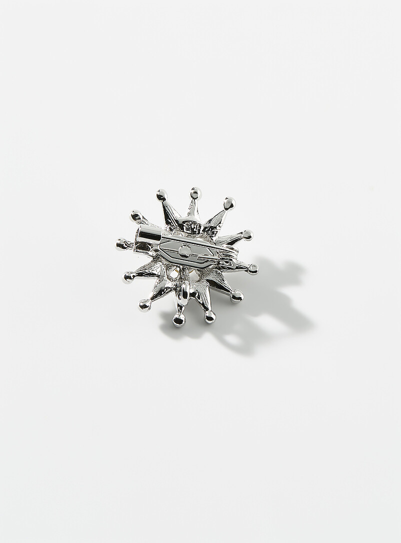 Le 31: La petite broche &eacute;toile dor&eacute;e Argent pour homme