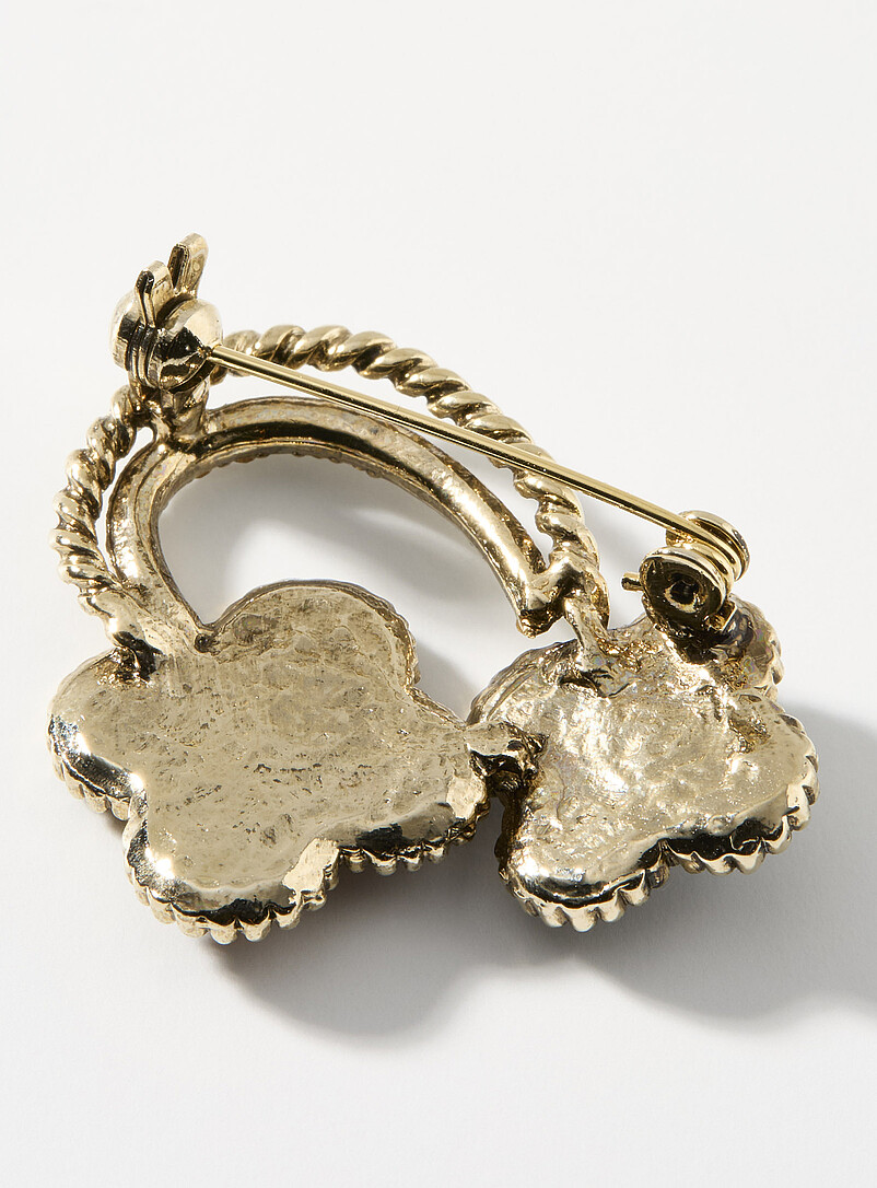 Lucky clover brooch product image 2