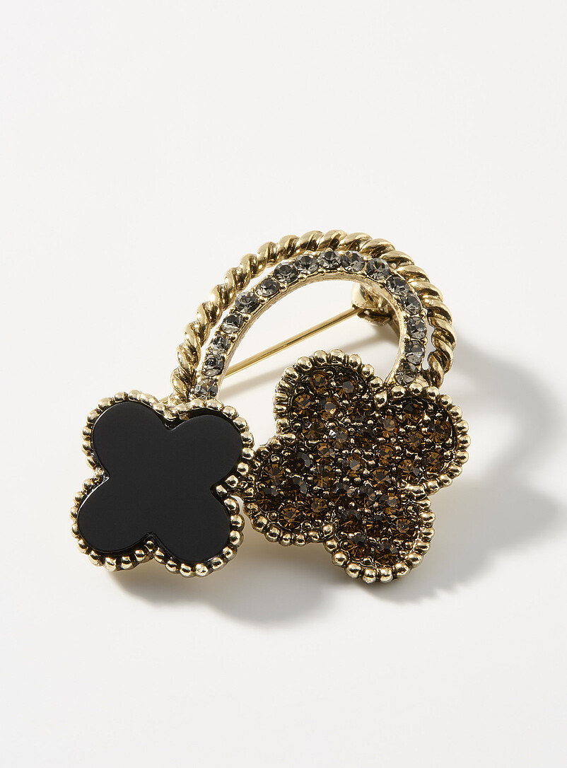 Lucky Clover Brooch