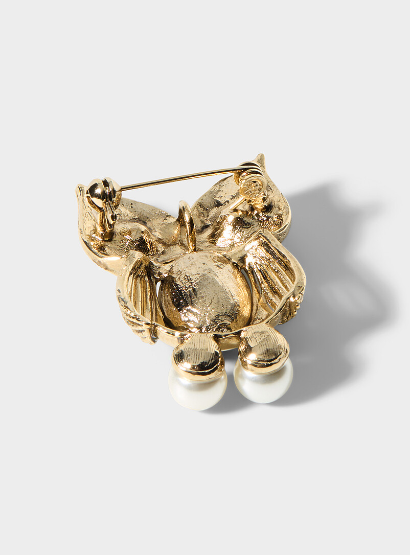 Large owl brooch product image 2