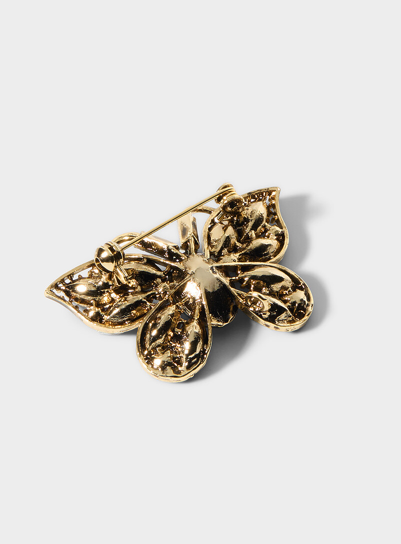 Large butterfly brooch product image 2