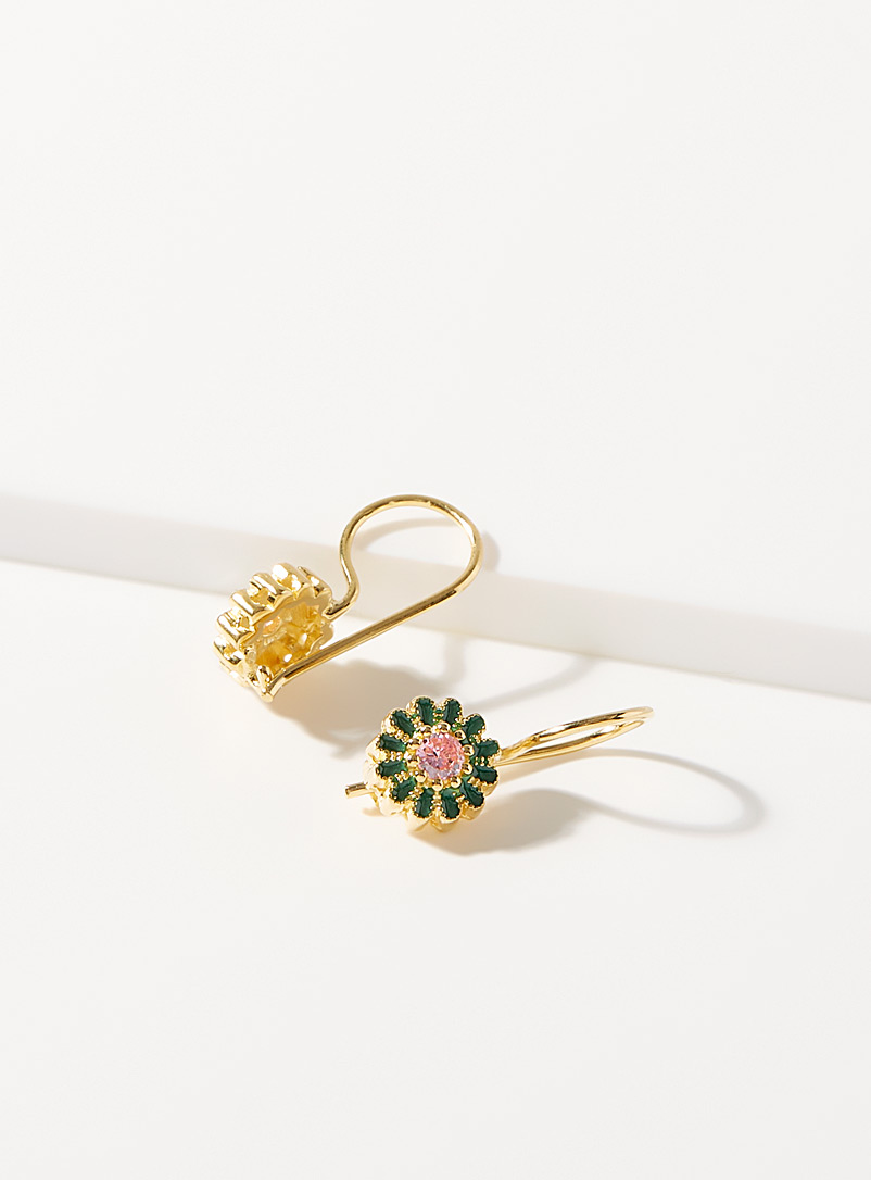 Tityaravy Green SAÏ earrings for women