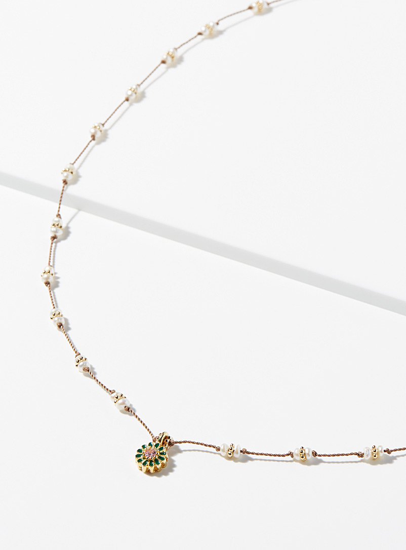 Tityaravy Green MALÄ-SAÏ necklace for women