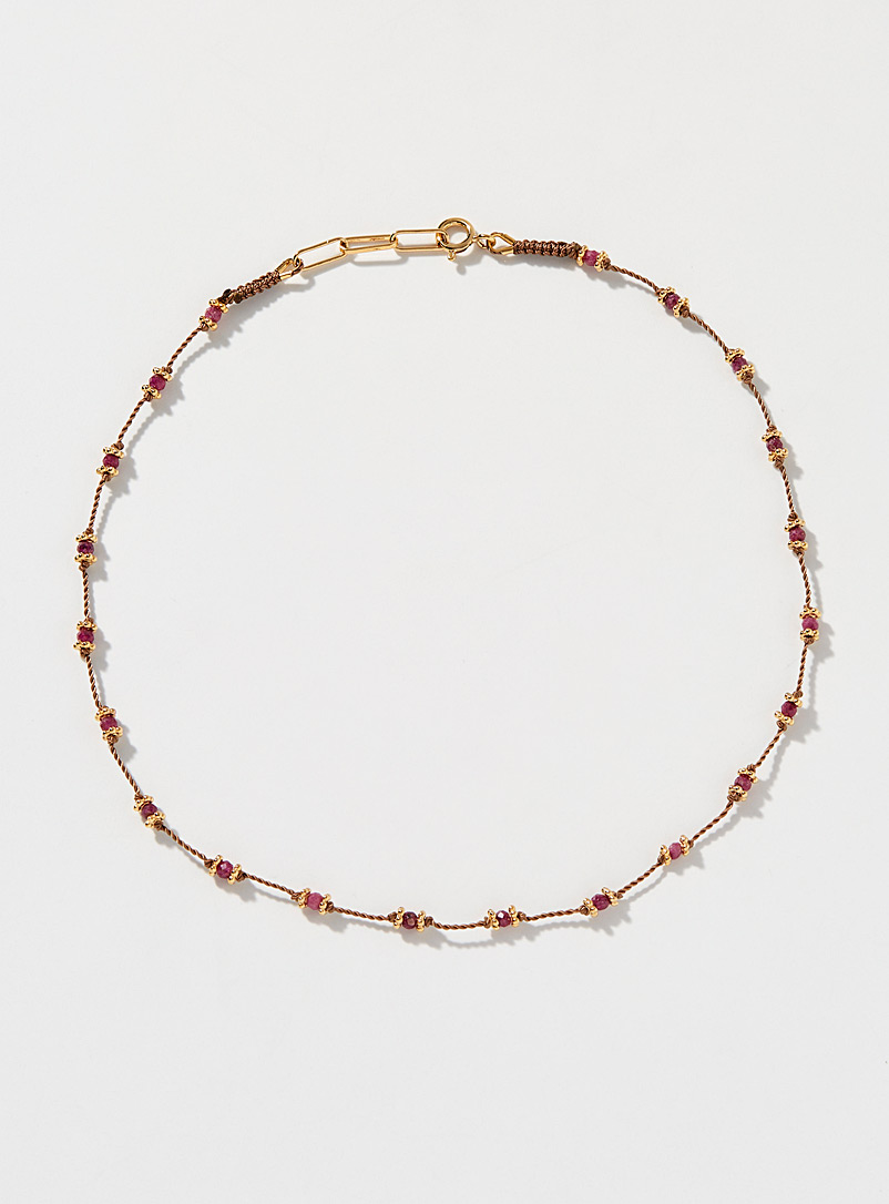 Tityaravy Sand Lotus necklace for women