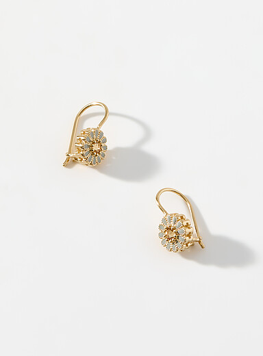 Les boucles d'oreilles Sa&iuml;