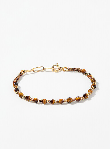Le bracelet Kamala oeil de tigre