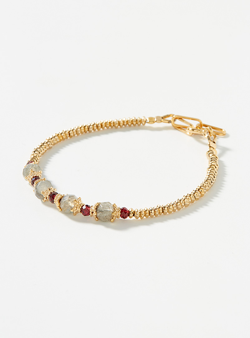 Tityaravy Assorted Sriphala beads bracelet for women