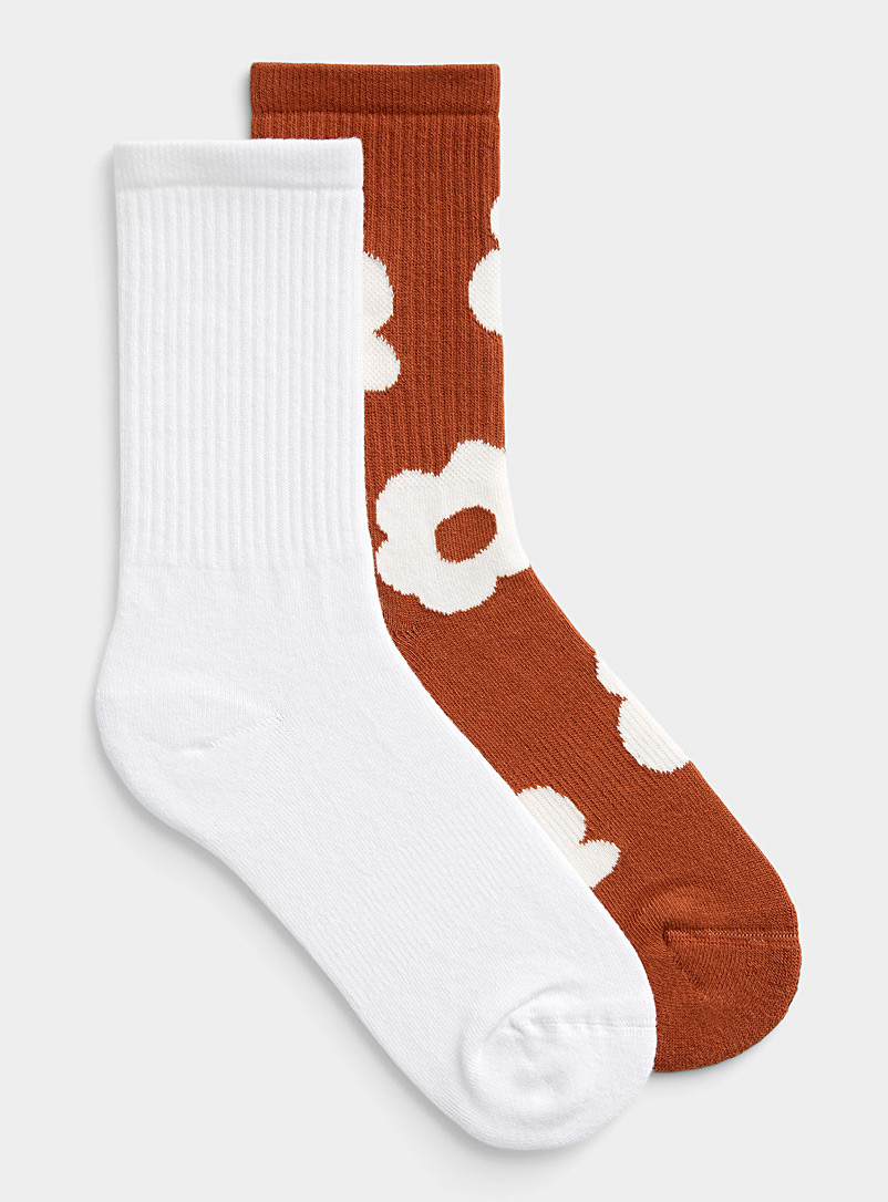 Simons Copper Organic cotton socks Set of 2 for women