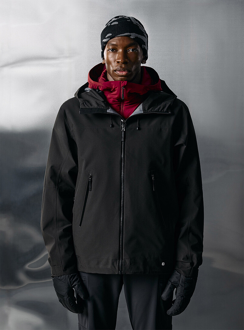 3-ply waterproof shell jacket | I.FIV5 | Men's Rain Jackets ...