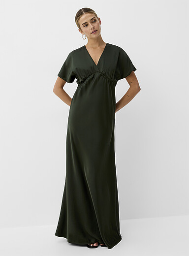 slim fit dress slacks Valentina Maxi Dress - Red main image 0