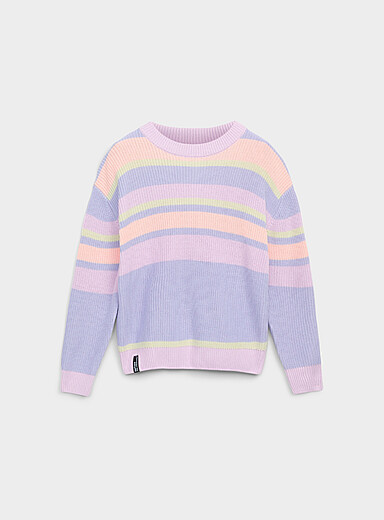 Le chandail rayures sorbet