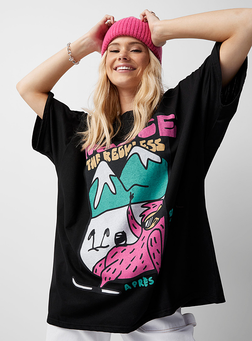 Vêtement Quotidien Confortable T-shirt Femme Oversized AirMood - Manches Courtes - Décontracté Et Léger - Parfait Pour Le Sport Only Femme Vêtement Quotidien Confortable T-shirt Femme Oversized AirMood - Manches Courtes - Décontracté Et Léger - Parfait Pour Le Sport Only Femme