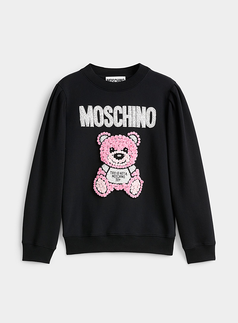 moschino bear sweatshirt
