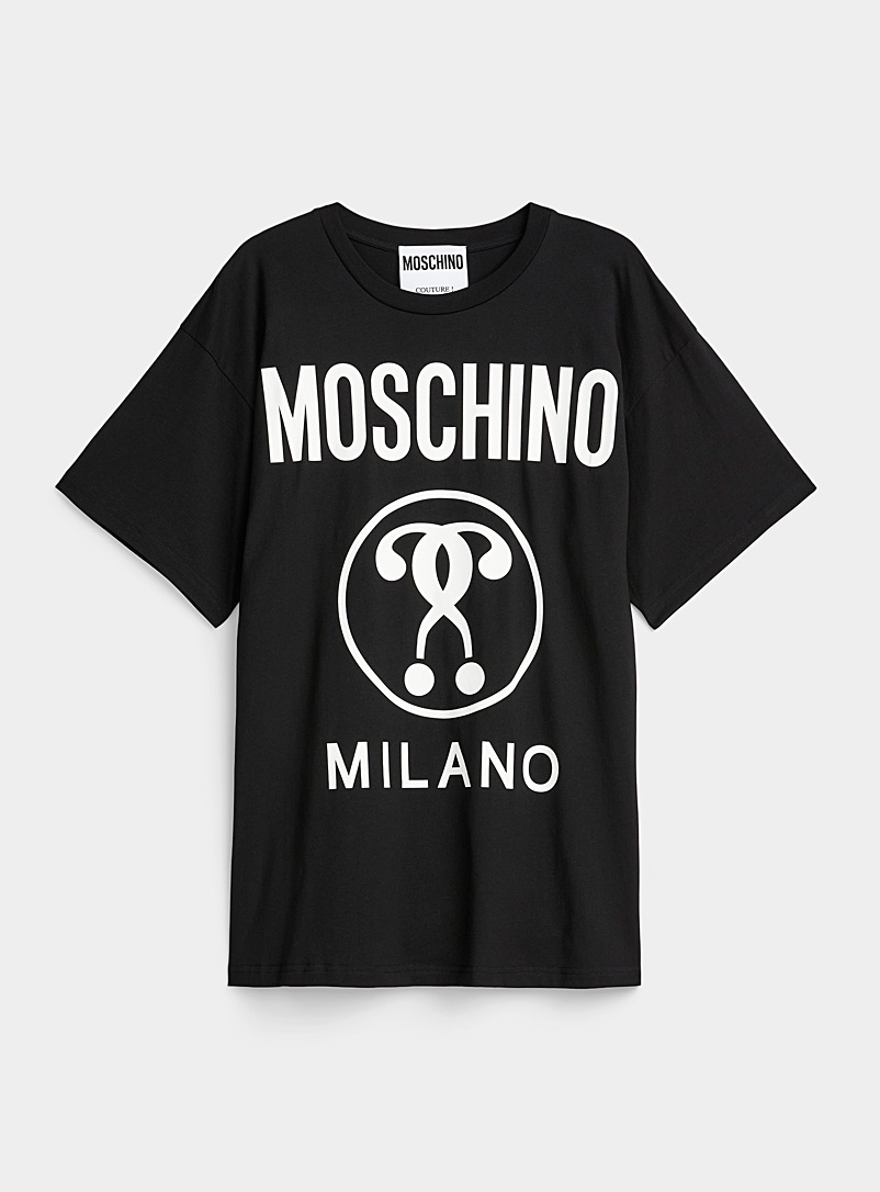 moschino question mark t shirt
