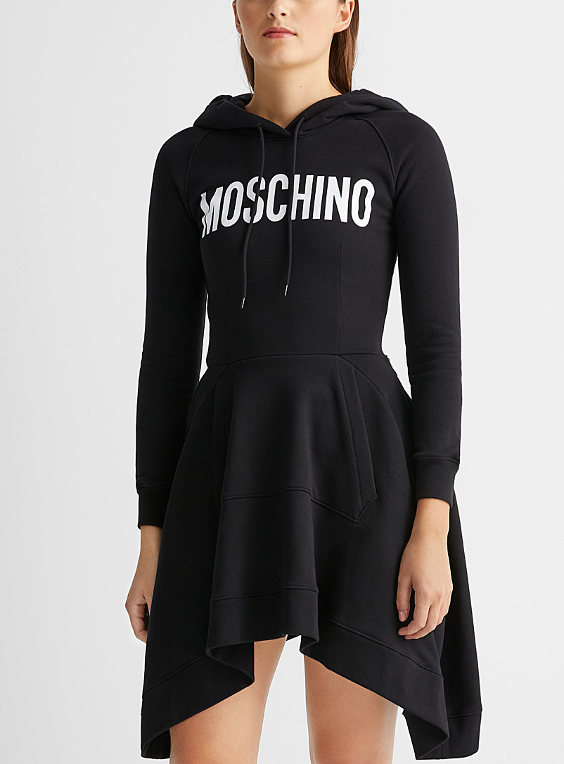 Asymmetric sweatshirt dress | Moschino 