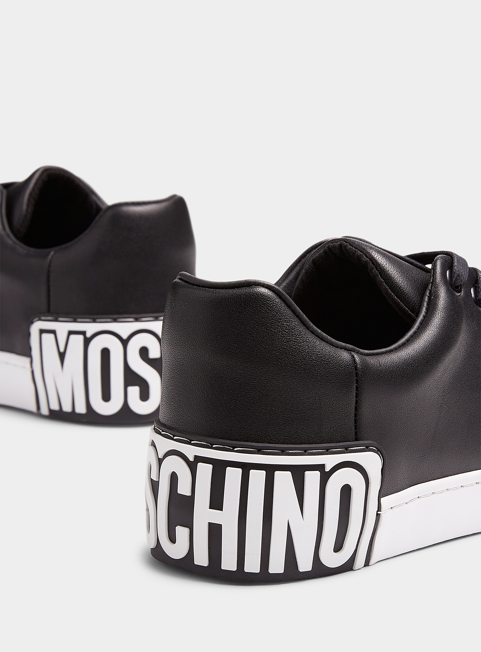 Moschino - Chaussures Le Sneaker court logo maxi Homme