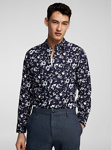 Chemise Manches Longues United Colors Of Benetton - 100% Coton - Pour Garçon - Taille 120 Cm - Multicolore - Modèle 54azcq00r