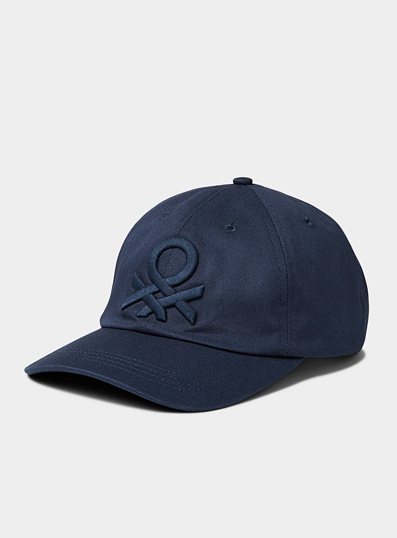 United Colors of Benetton: La casquette logo ton sur ton Marine pour homme