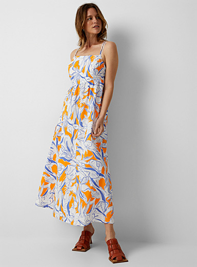 Floral punch maxi dress | United Colors 