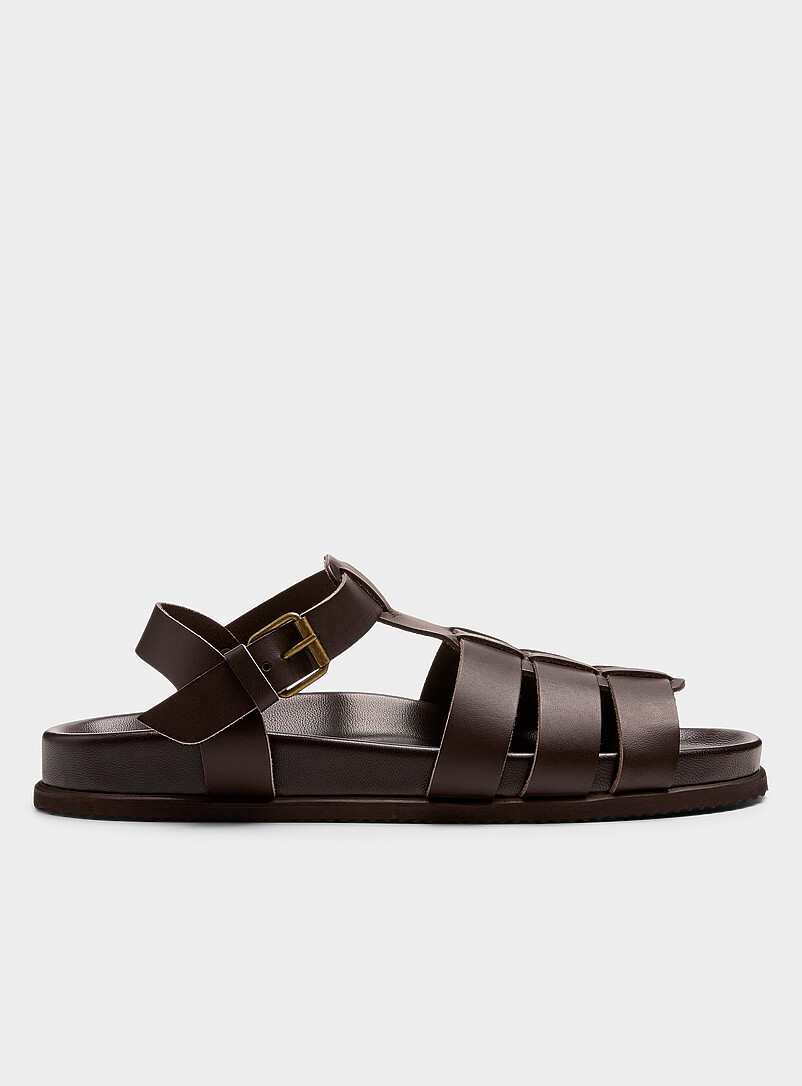 Ektoras Strappy Sandals Handmade In Greece Men