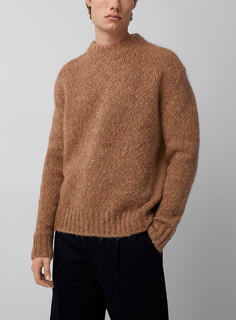 Norse Projects Honey Rasmus alpaca knit sweater for men