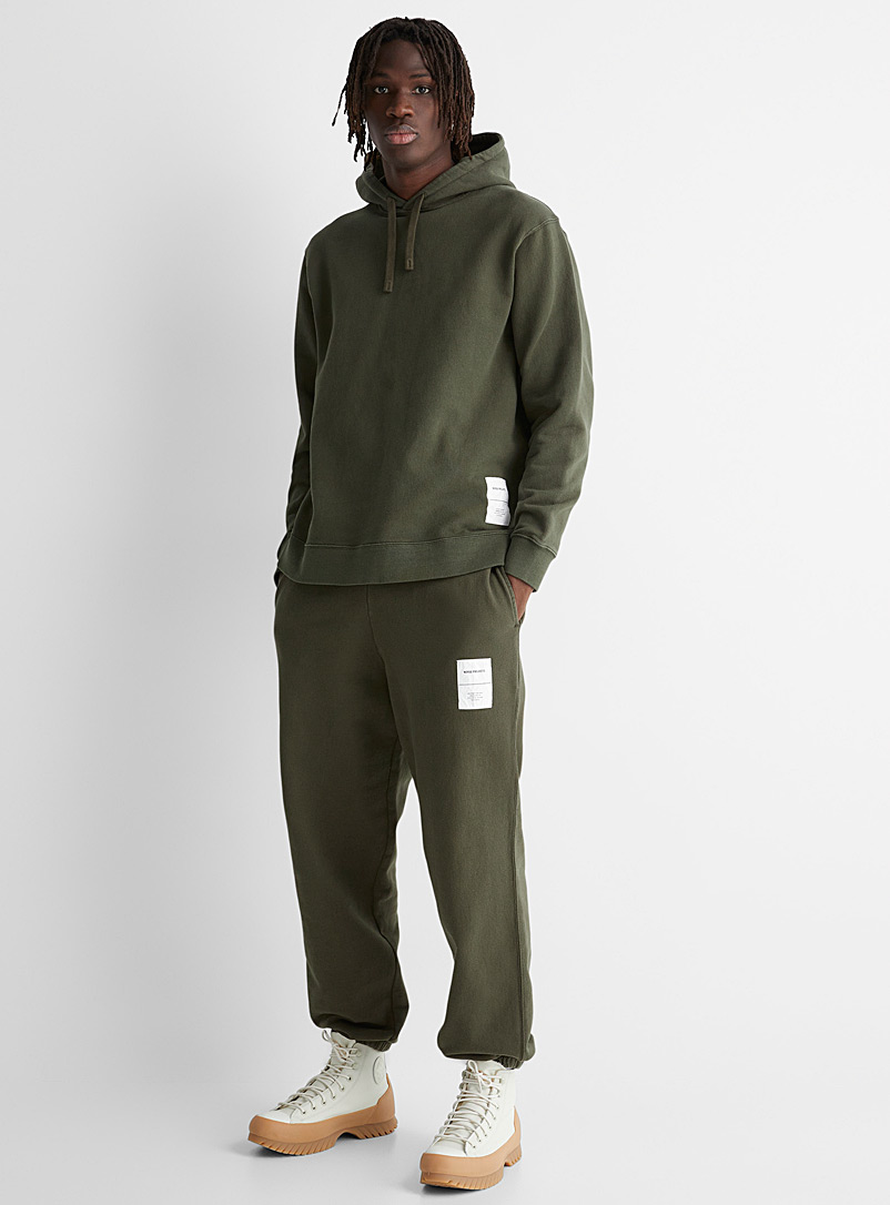 Norse Projects Green Boreal green joggers for men