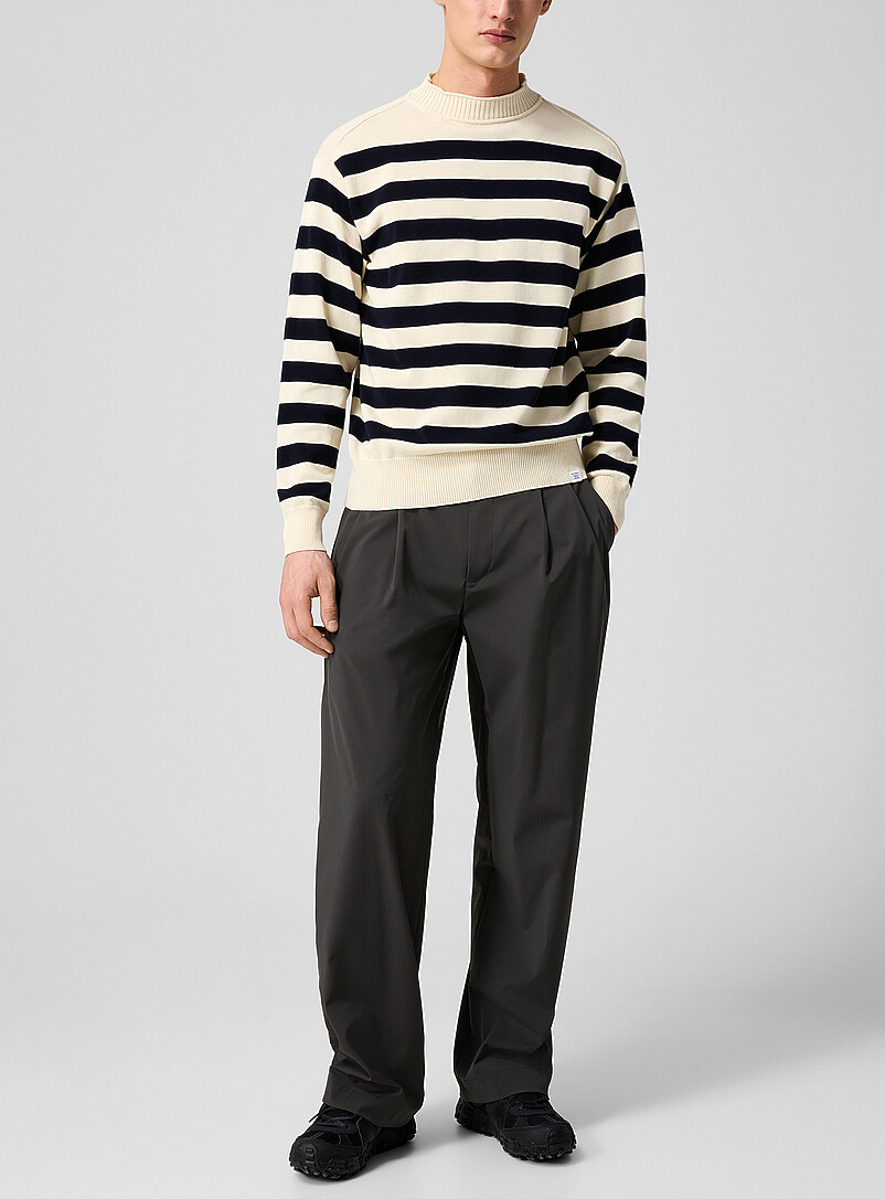 Pleated Technical Canvas Pant