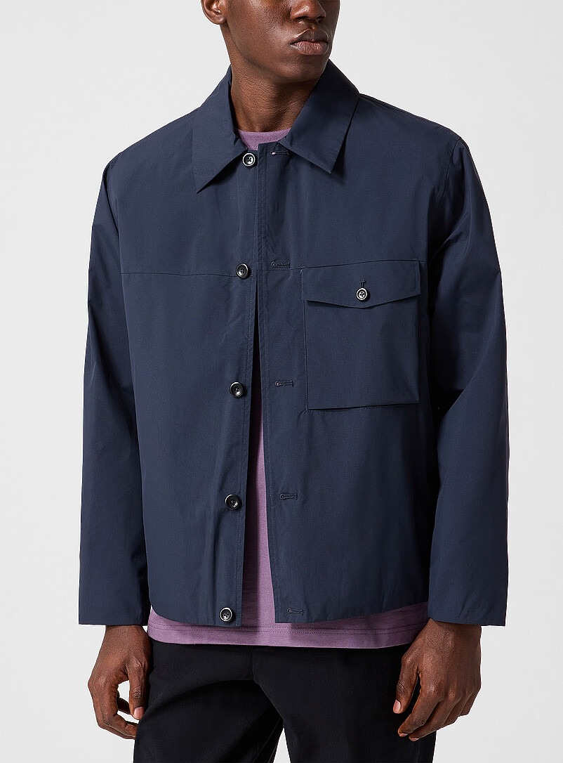 Point Collar Windbreaker
