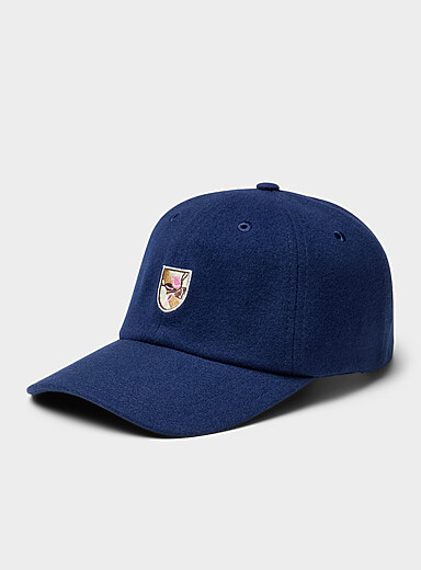 Crest merino wool cap