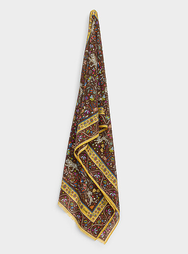 Colour of nature lightweight scarf