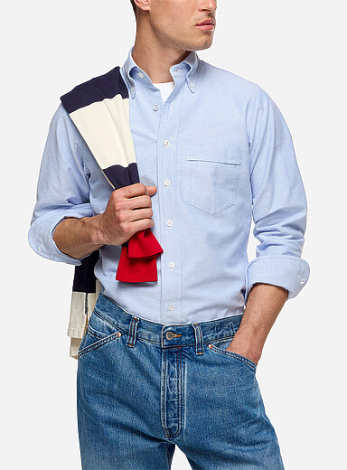 Light blue Oxford shirt
