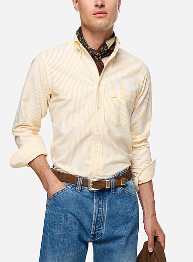 Striped Oxford shirt