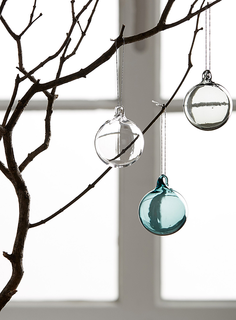 Brook Drabot Assorted Blown glass decorative bubble set