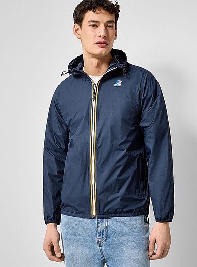 K-Way: Le coupe-vent Le vrai Claude 4.0 Bleu fonc&eacute; - Indigo pour homme