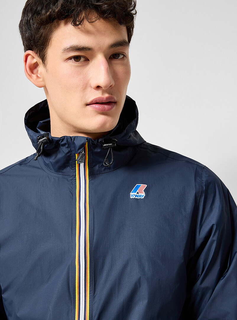 K-Way: Le coupe-vent Le vrai Claude 4.0 Noir pour homme