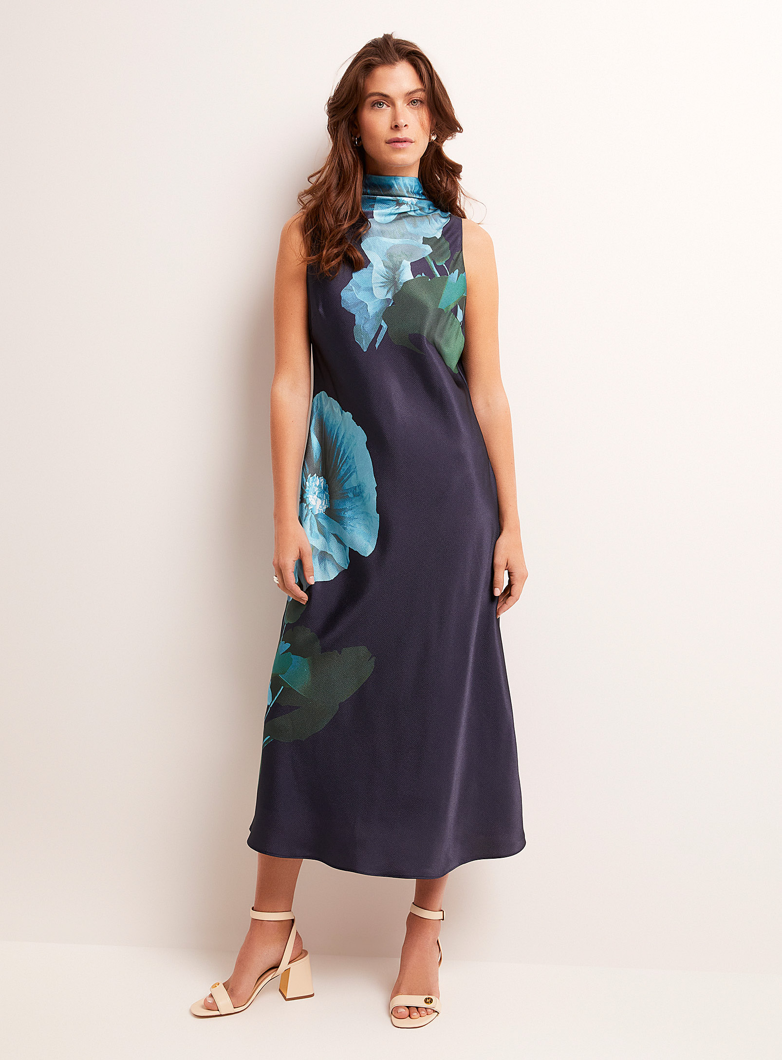 navy blue ted baker dress SAMALEE