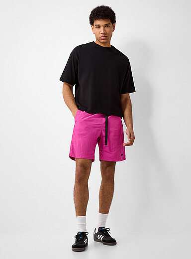 Le bermuda toile de nylon Packable