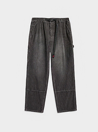 Le pantalon ouvrier velours c&ocirc;tel&eacute; <b>Coupe ample</b>