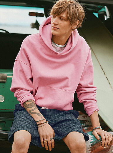 Heavy French terry hoodie DJAB 101 <b>Oversized fit</b>