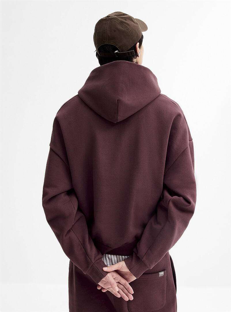 French terry hoodie DJAB 101 Oversized fit product image 2