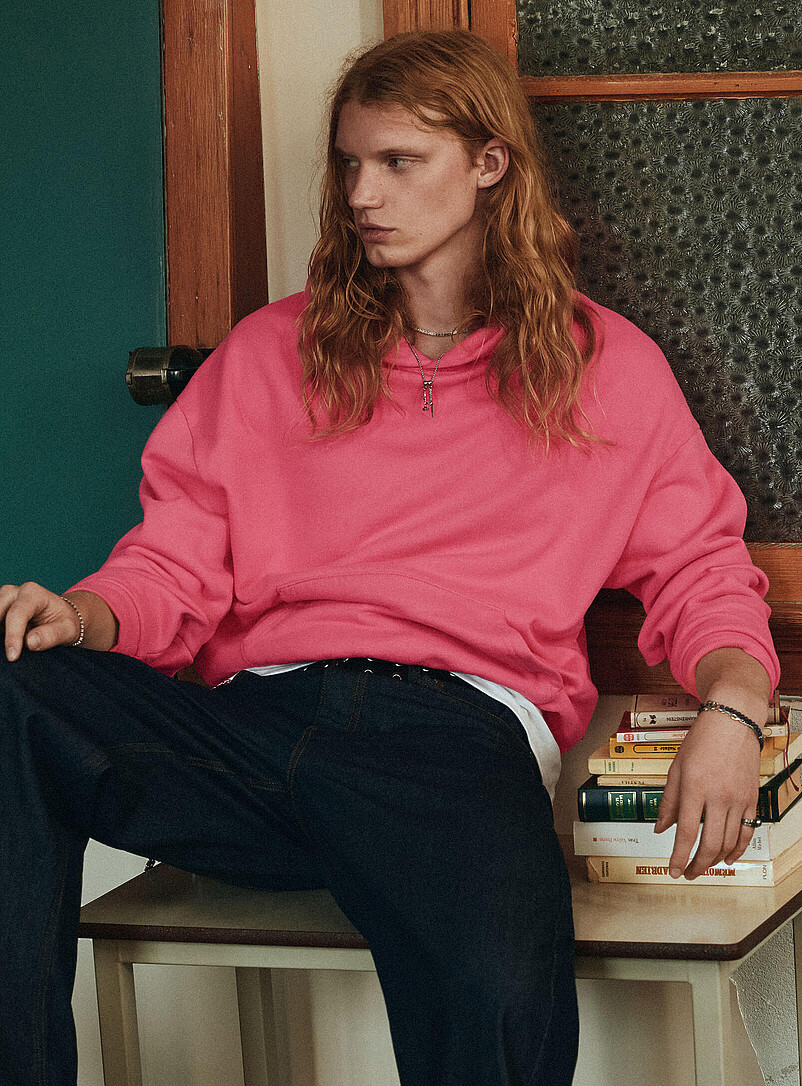 French Terry Hoodie Djab 101 Oversized Fit
