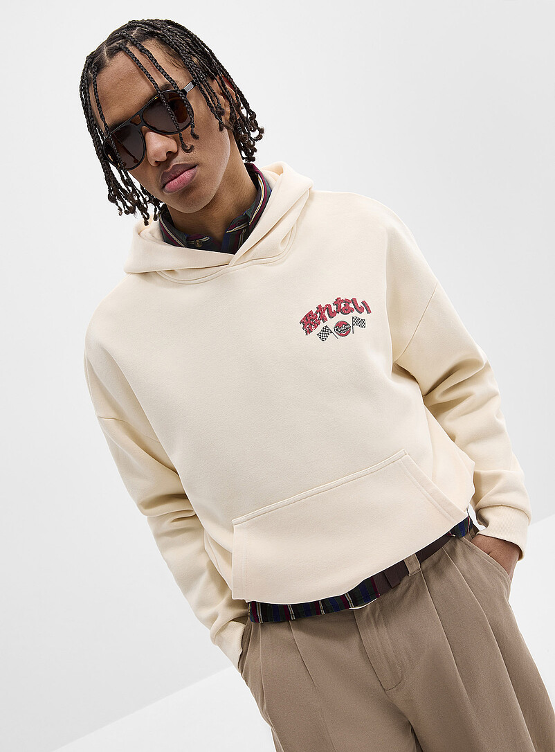 Peachskin graphic hoodie Oversized fit product image 2