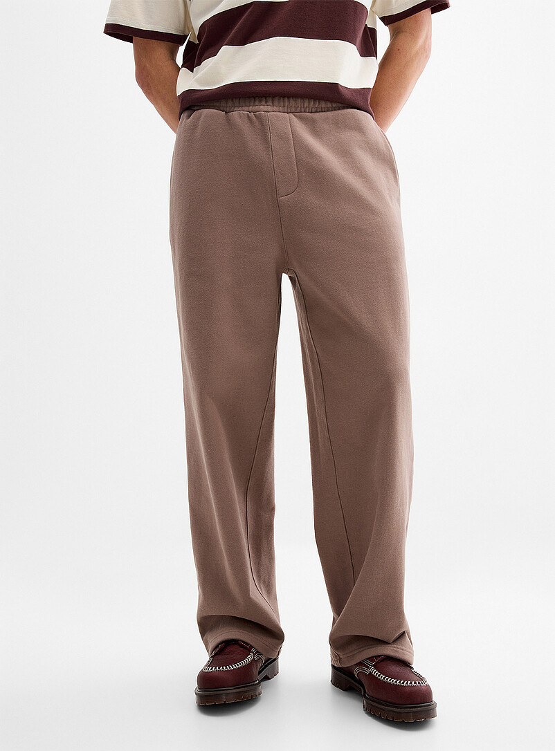 French terry wide-leg pant DJAB 101 Loose fit product image 2